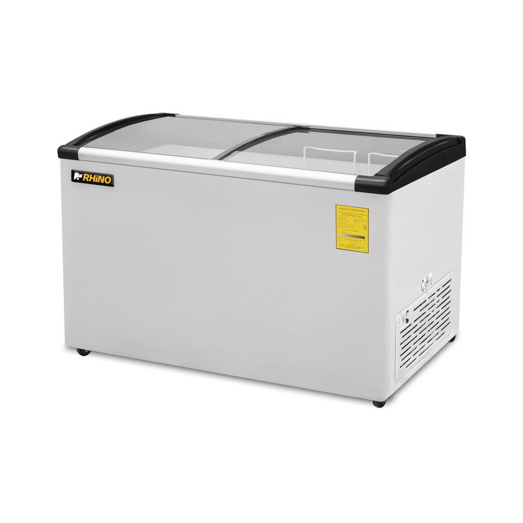 Congeladores RHINO con Tapa de Cristal - Congelador Rhino CONGECRI-7C de 7 Pies (190 L) Tapa de Cristal Curvo