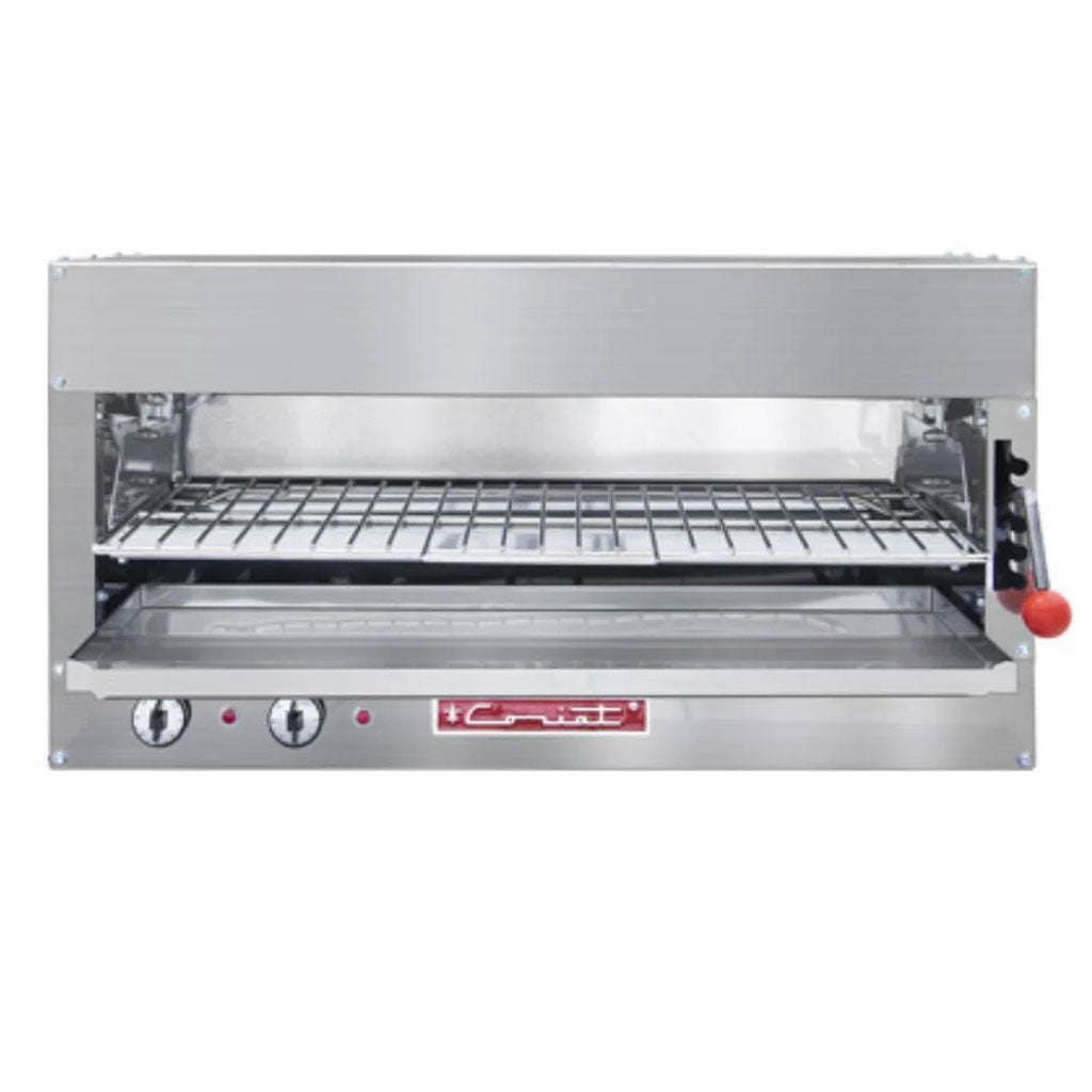 Salamandras eléctricas Coriat para gratinar en cocina profesional