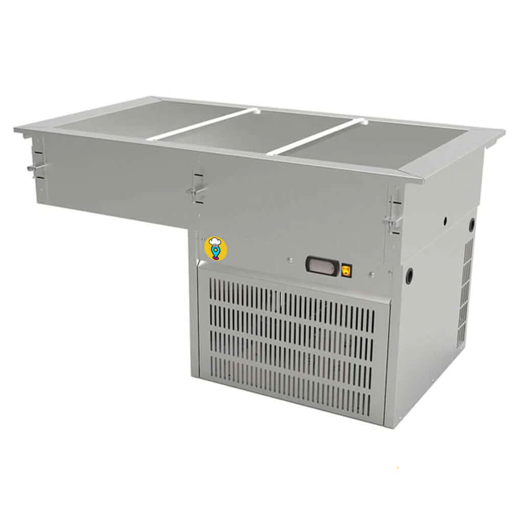 Tina refrigerada tina fría para mantener bebidas frías en negocio