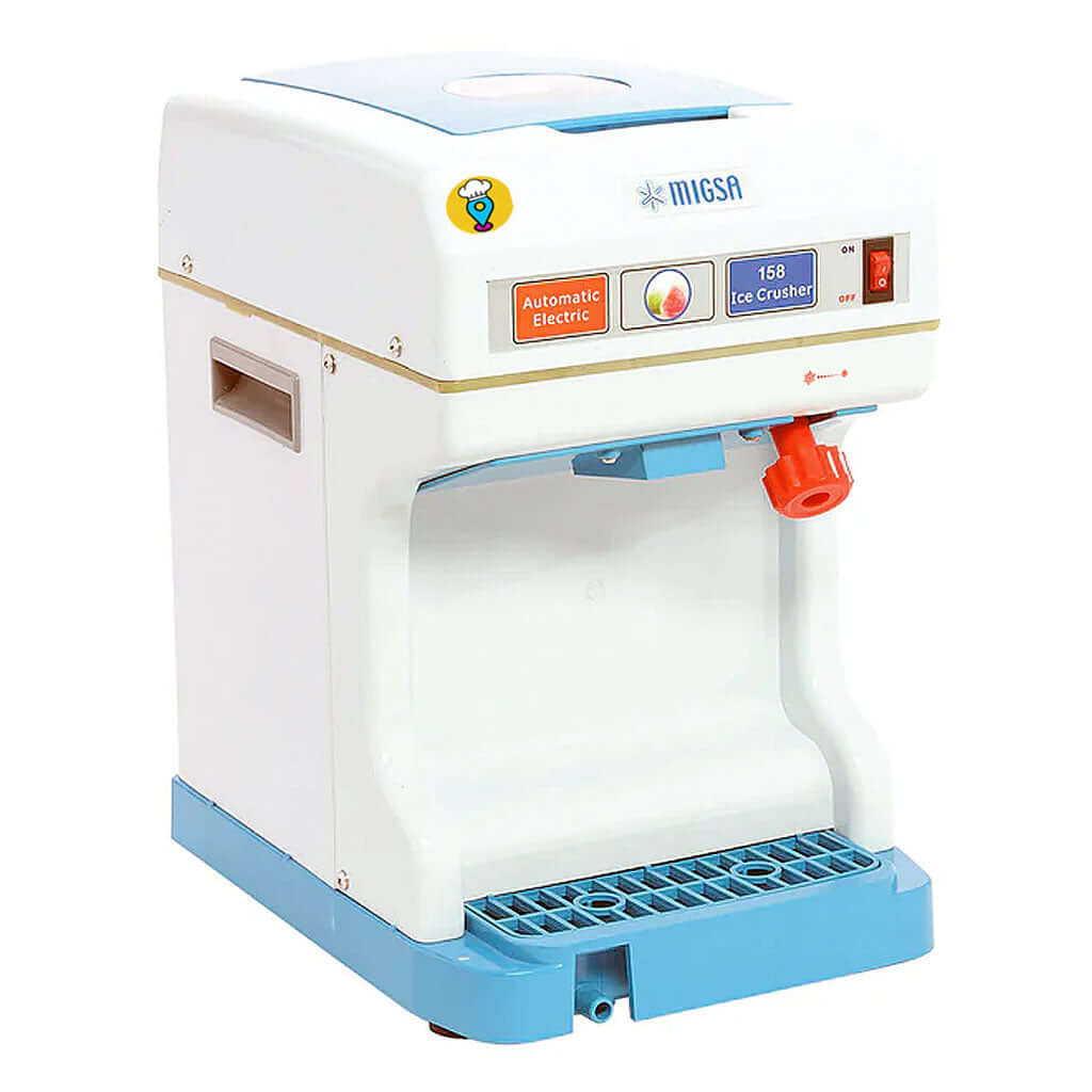 Triturador de hielo raspadora industrial para raspados y bebidas frías