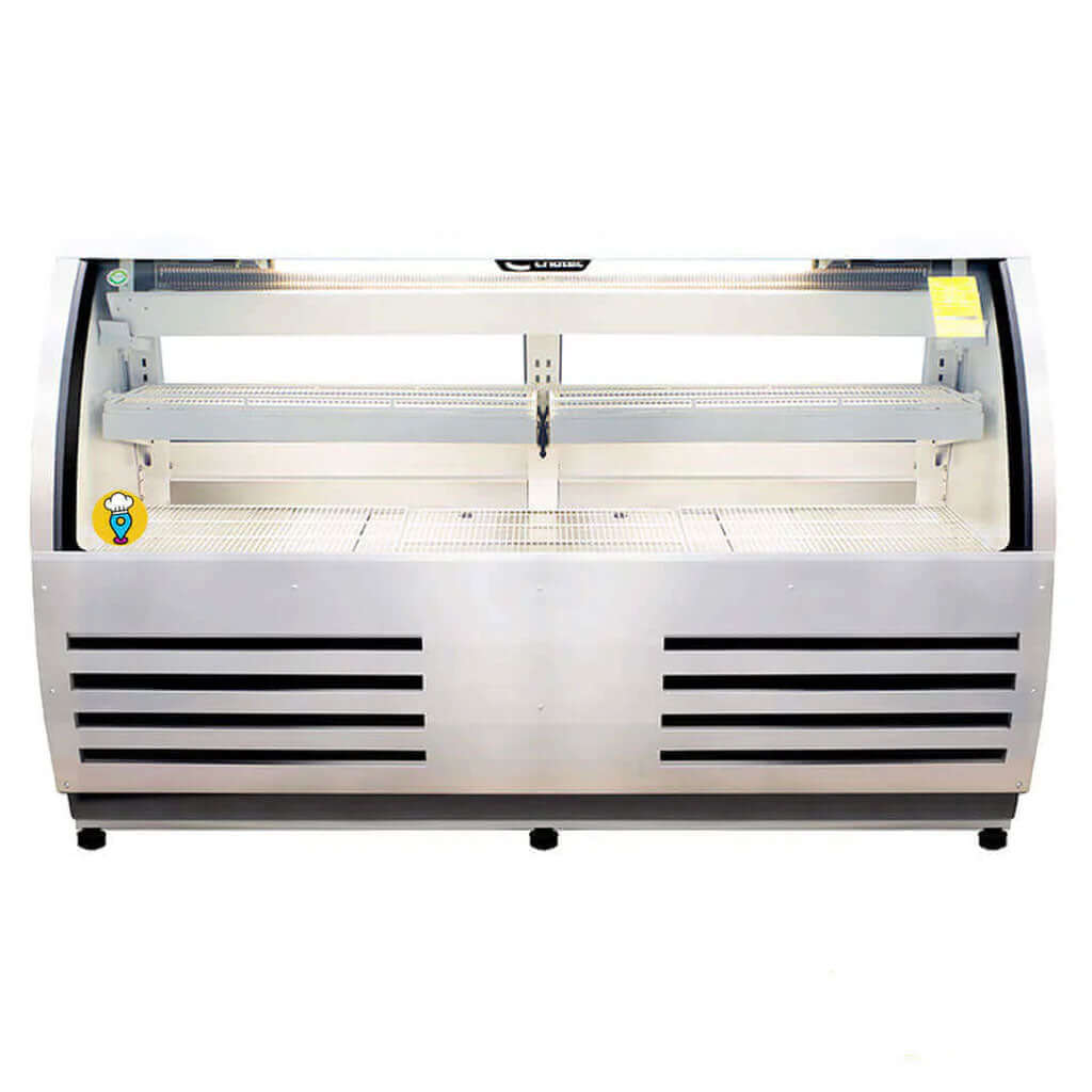 Vitrina carnicera Criotec para exhibición de carne en mostrador