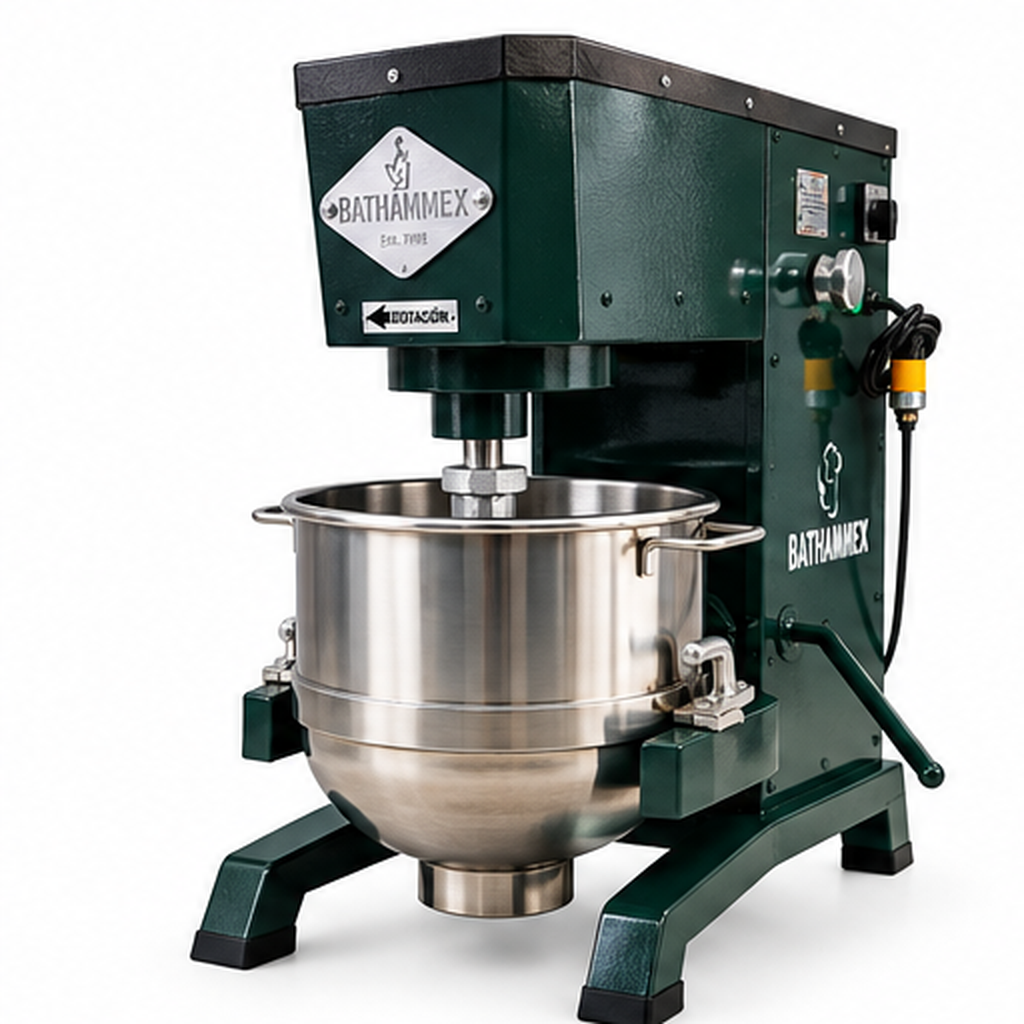 Batidora BATHAMMEX B40 de 40 litros vista angular ilustrativa