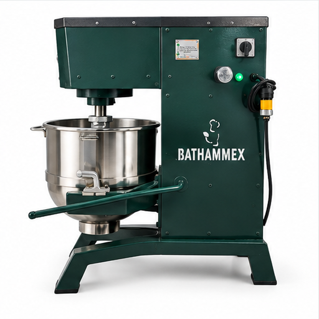 Batidora BATHAMMEX B60 vista lateral y controles