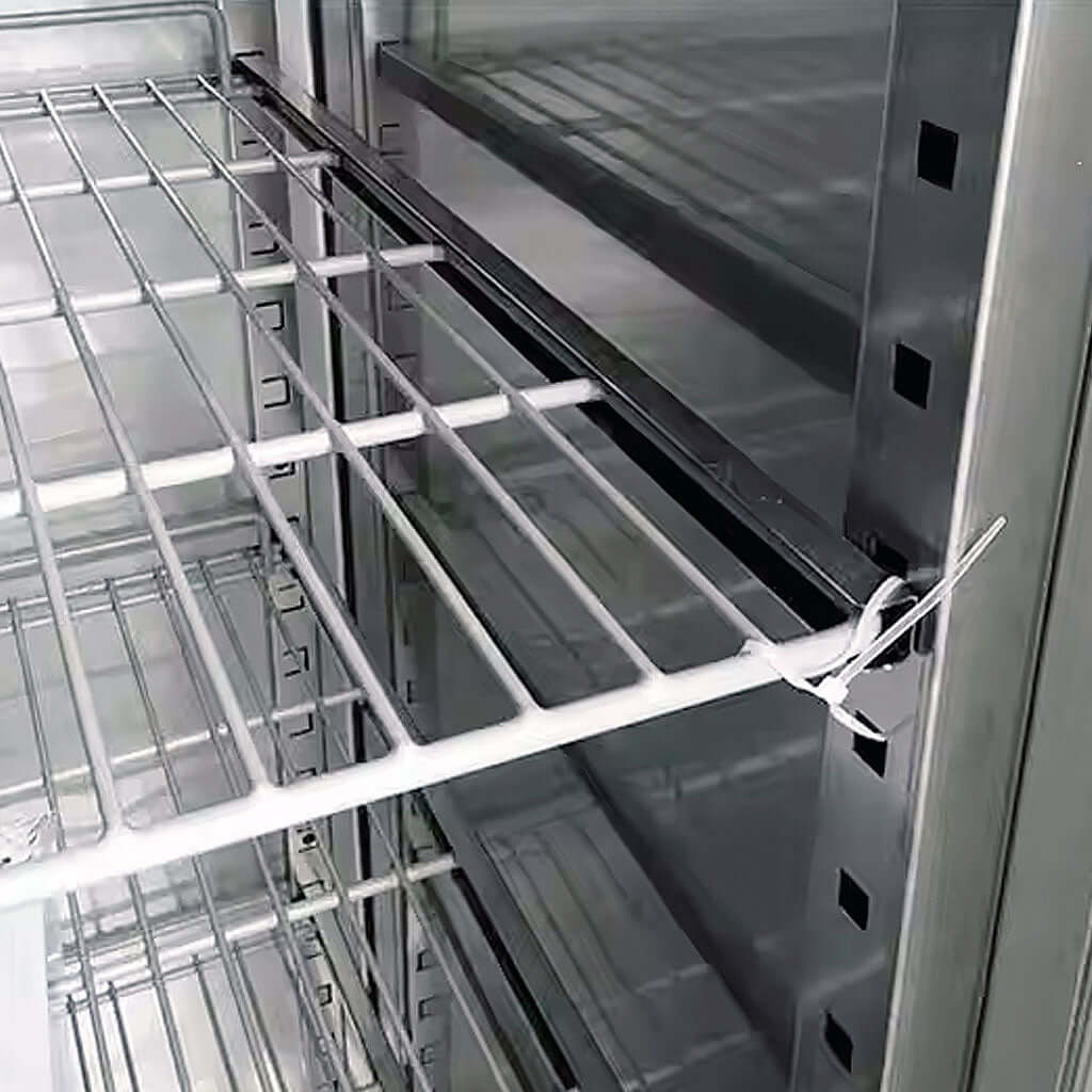 Congelador Vertical Industrial Icehaus CV-2PS-SS-01 - Alta Capacidad y Eficiencia