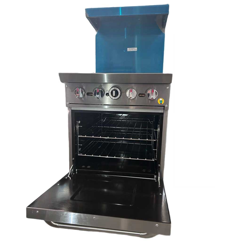 Estufa Industrial Migsa DCR24-4Q: Potencia y Durabilidad para Tu Negocio Gastronómico