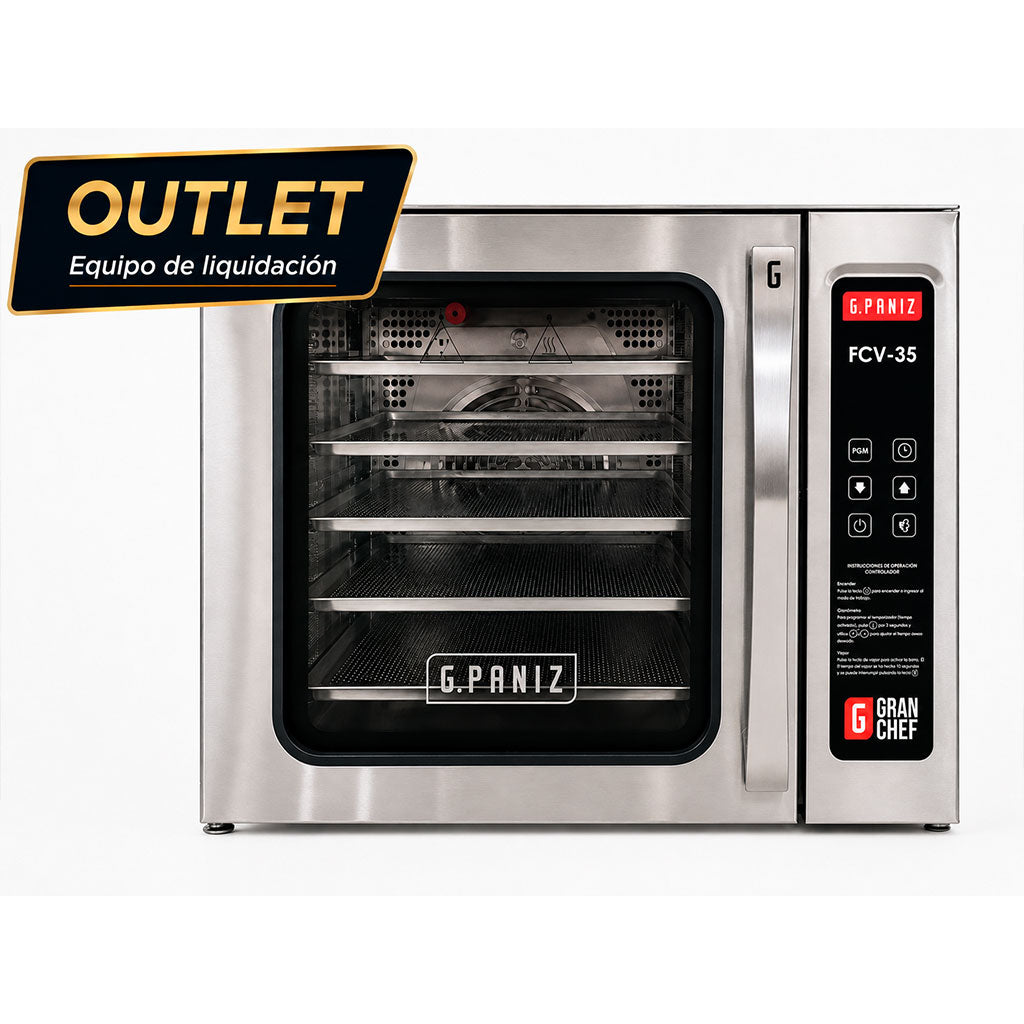 horno electrico de conveccion fcv-35 gpaniz outlet descuento