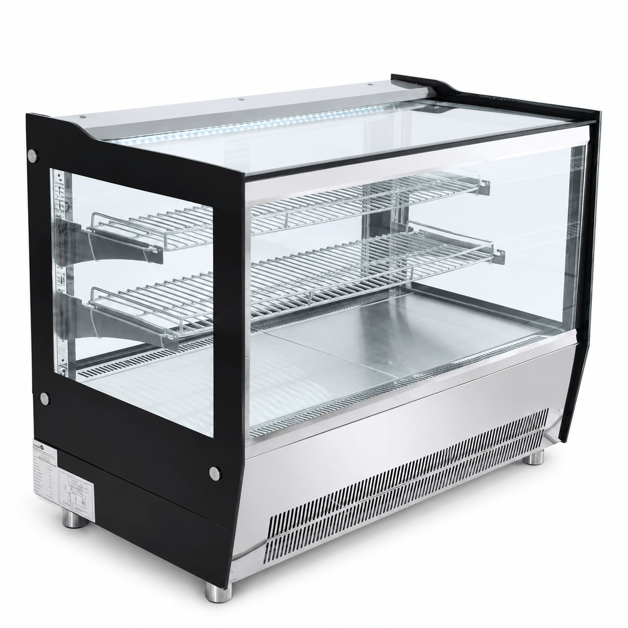 Vitrina refrigerada Gelum-Deli GD-VFG-MR-66 de mostrador para pasteles y postres