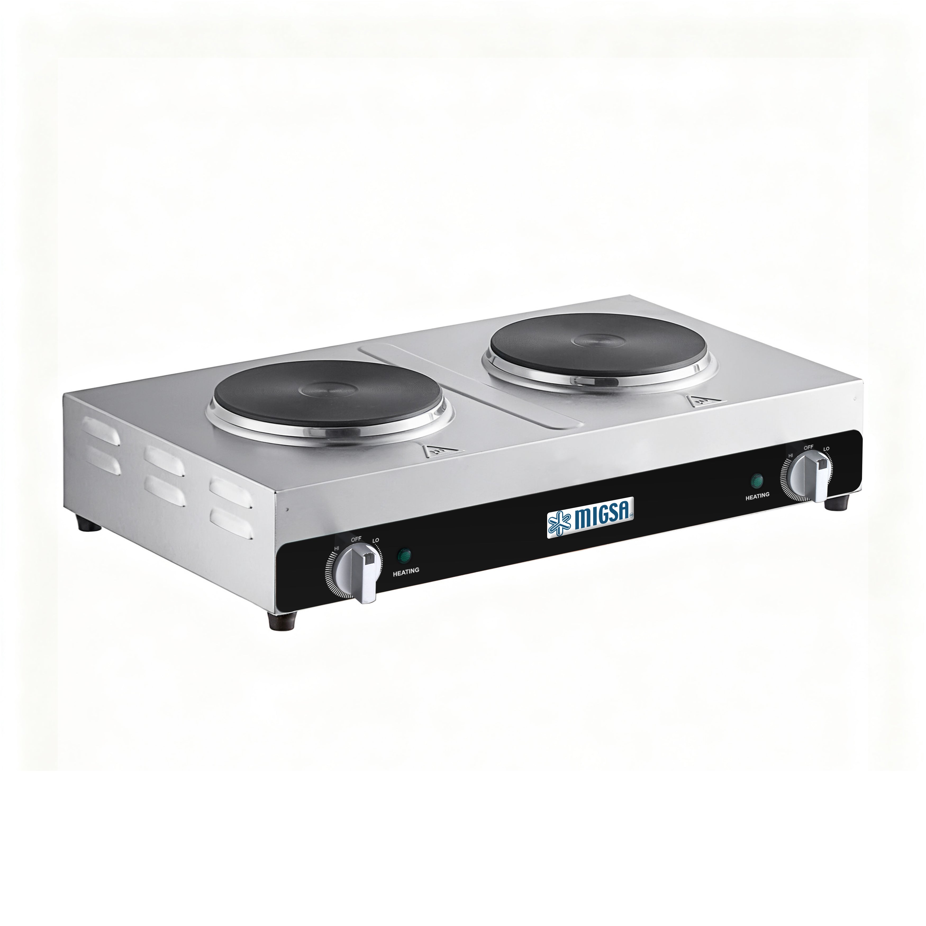 Parrilla Eléctrica de 2 Secciones MIGSA - HSC-2205