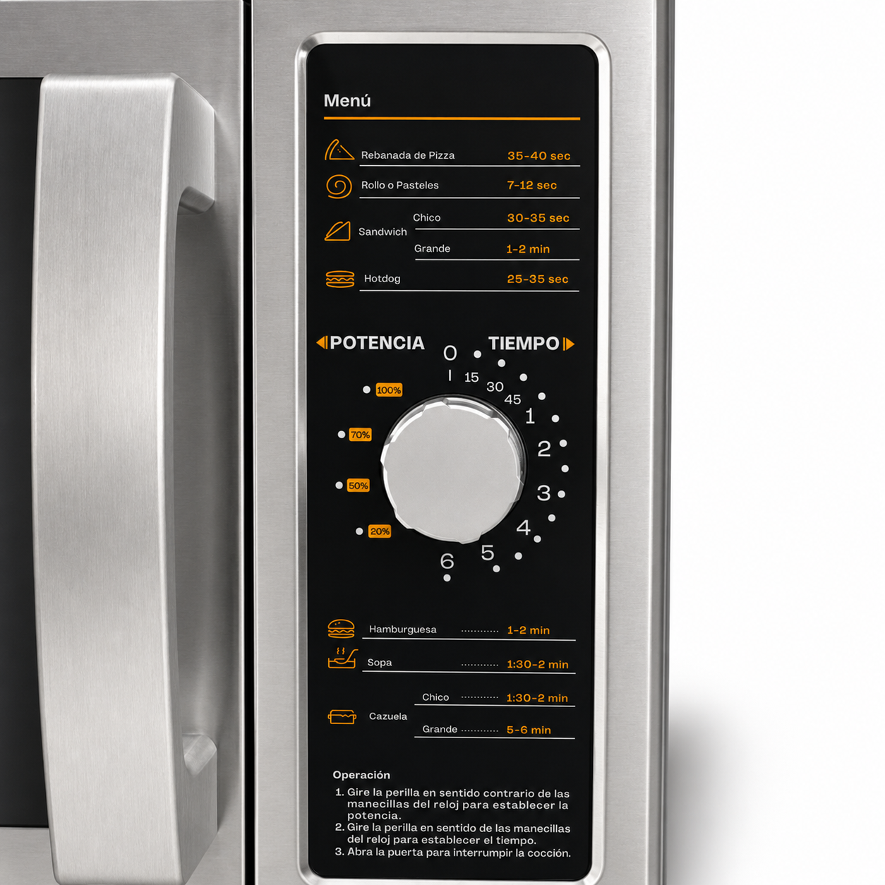 Horno Microondas Industrial Rhino HOMIC-12A Outlet | Nuevo usado en pruebas