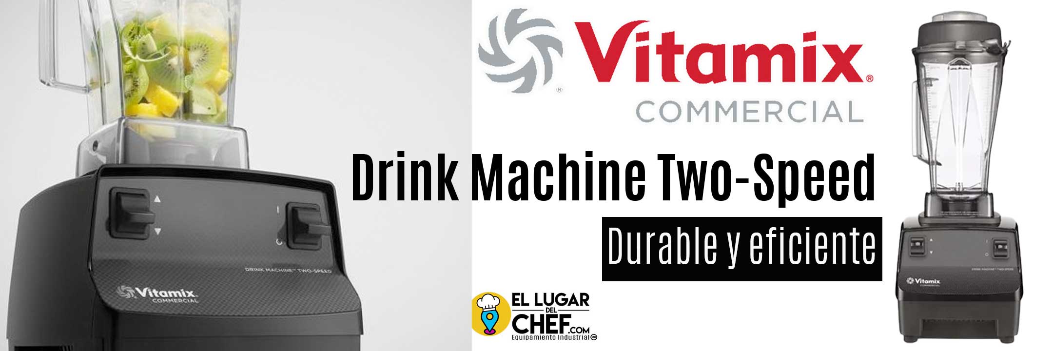 Licuadora vitamix drink machine two speed