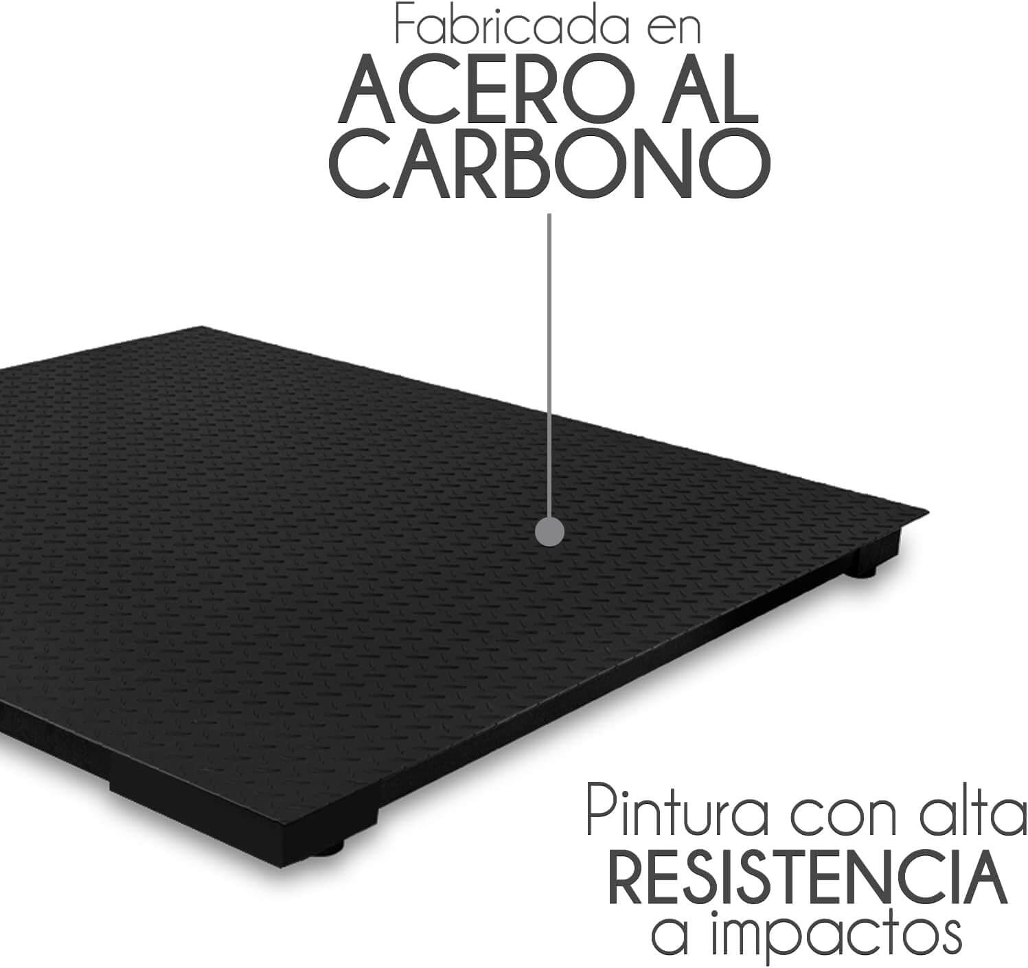 Báscula de plataforma Rhino para uso rudo y recibo de mercancía