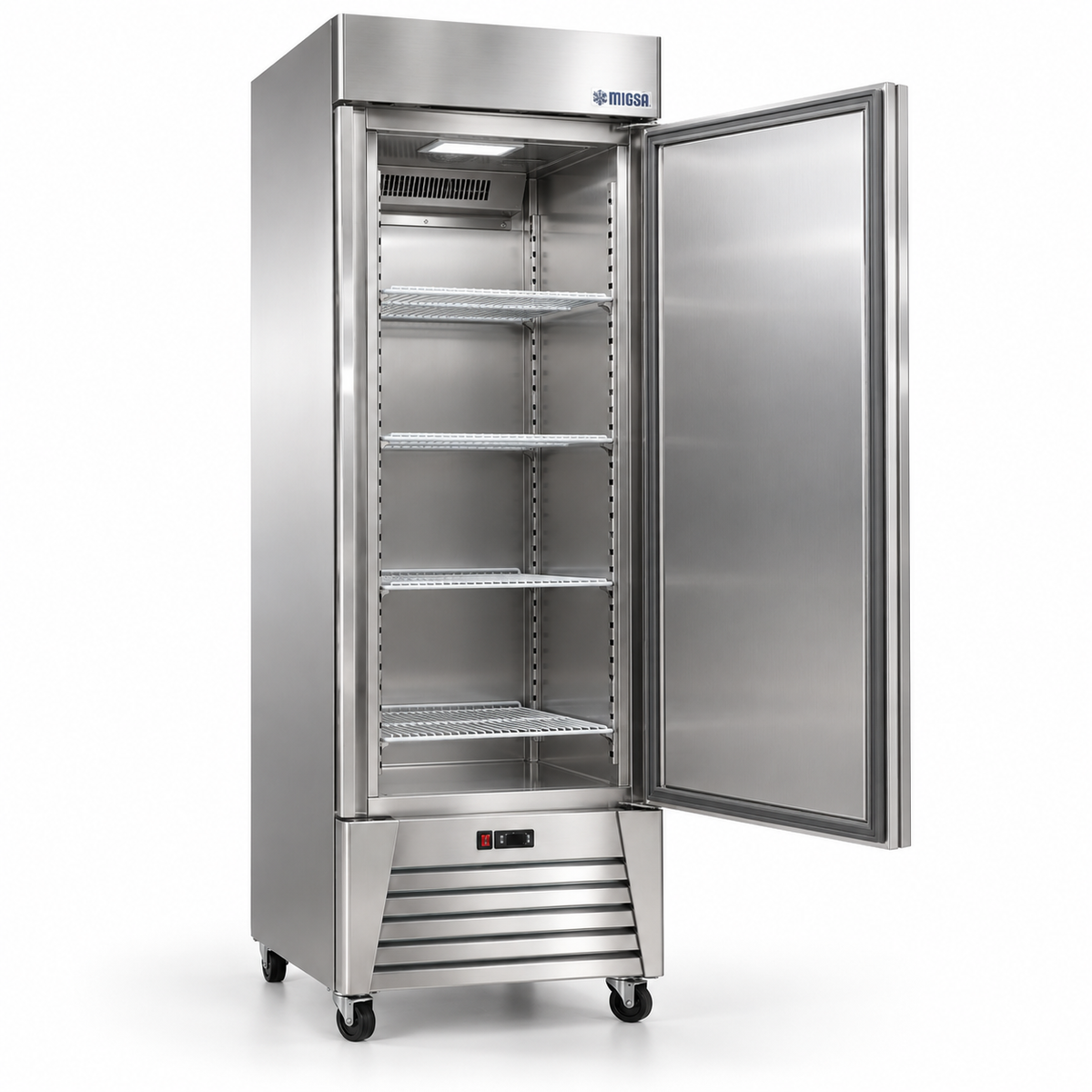 Refrigerador en Acero Inoxidable 23Ft3 MIGSA -UR-27C-1