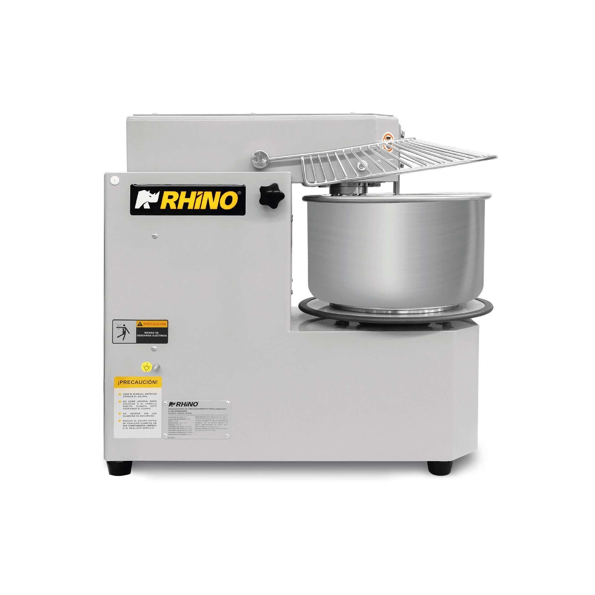 Panel de control y temporizador de 60 minutos de la amasadora de harina Rhino