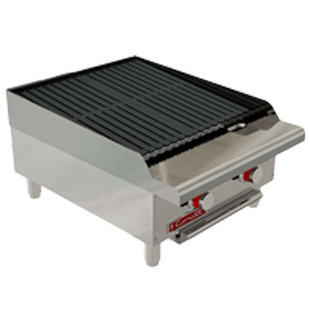Asador de carnes Coriat ACV-2 Master vista 3/4