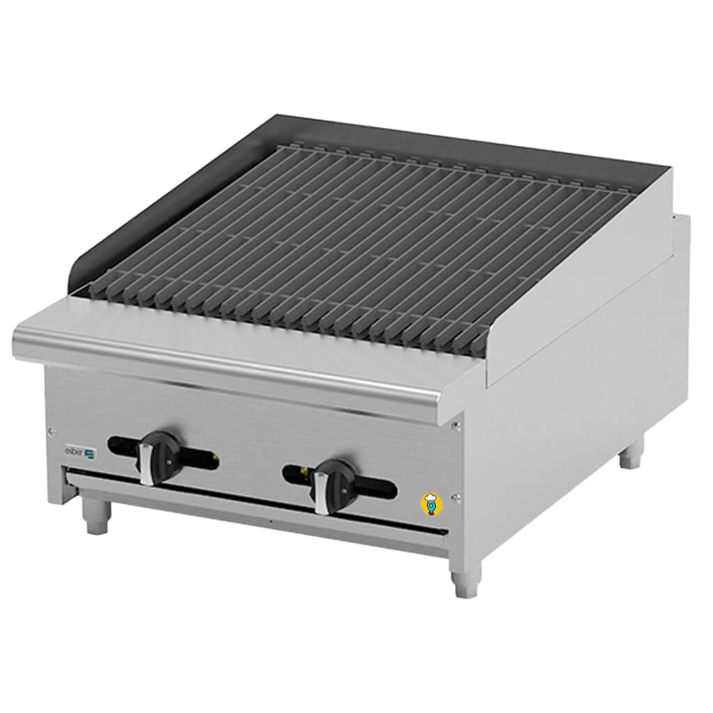 Asador de Gas Piedra Volcánica ASBER - AECRB-24-Asadores-ASBER-ElLugarDelChef.com