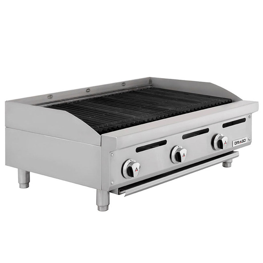 Perillas y controles de gas del asador Drago AG-3R