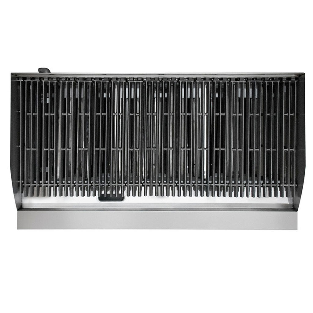 Asador para restaurante Drago AG-4R vista lateral