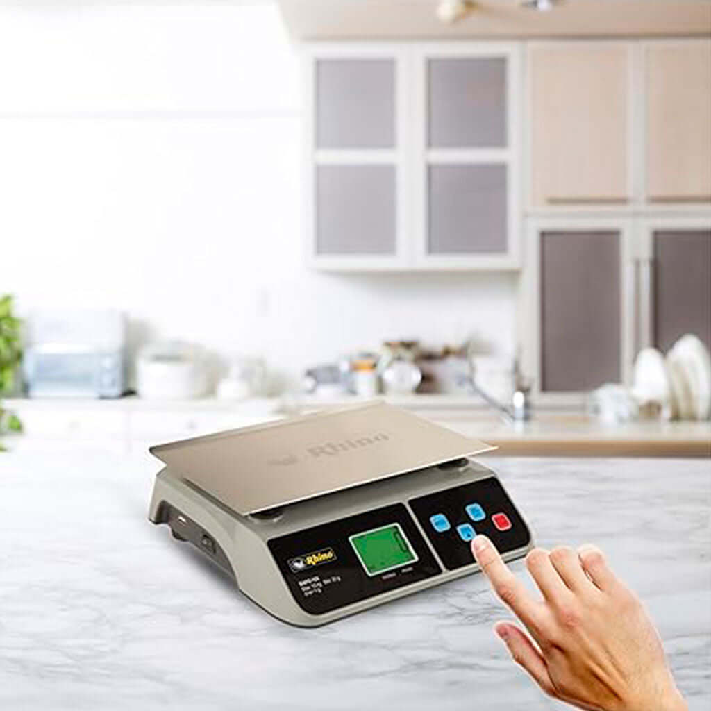 Plato de acero inoxidable de la bascula porcionadora Rhino BAPO-10X