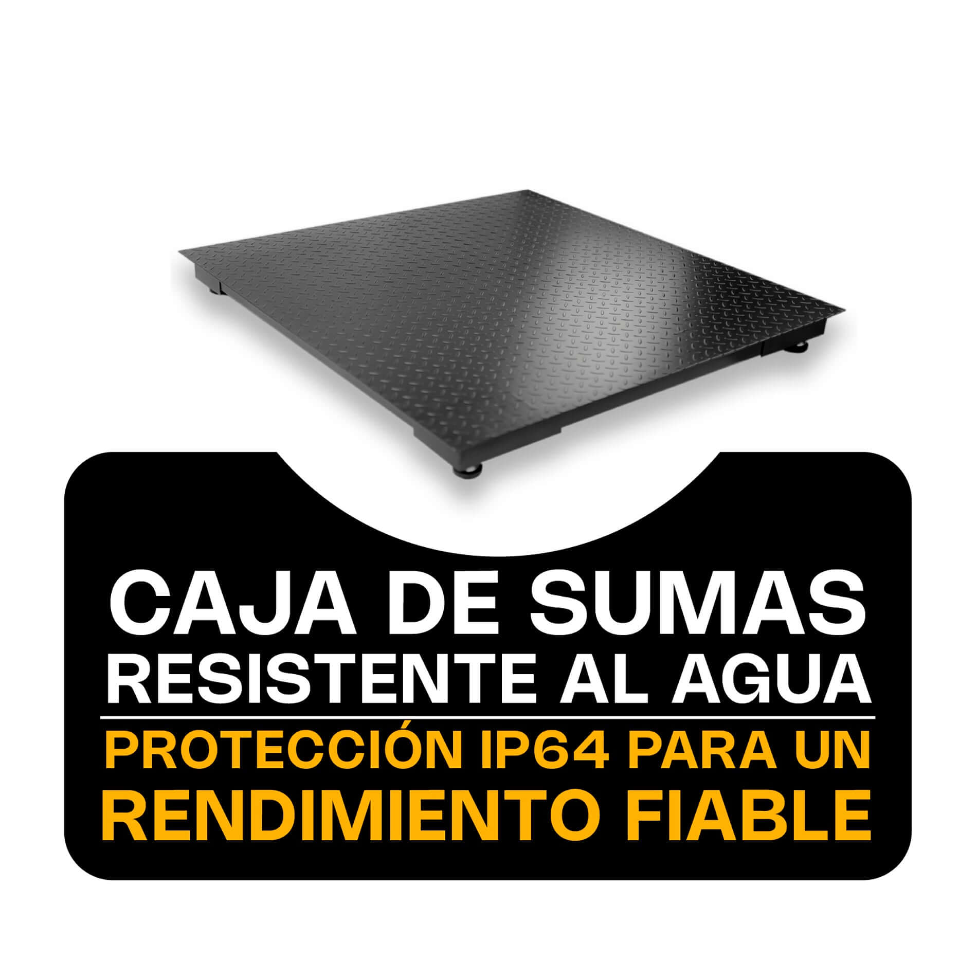 Bascula Rhino PLABA-15 de 3 toneladas superficie reforzada