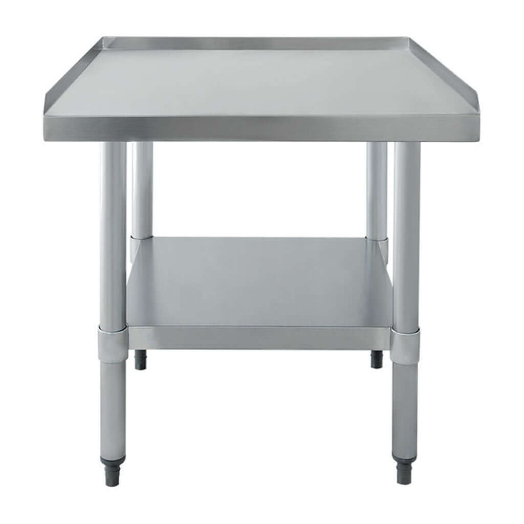 Vista lateral de la Base Drago BD-2624 de 24 pulgadas con patas niveladoras