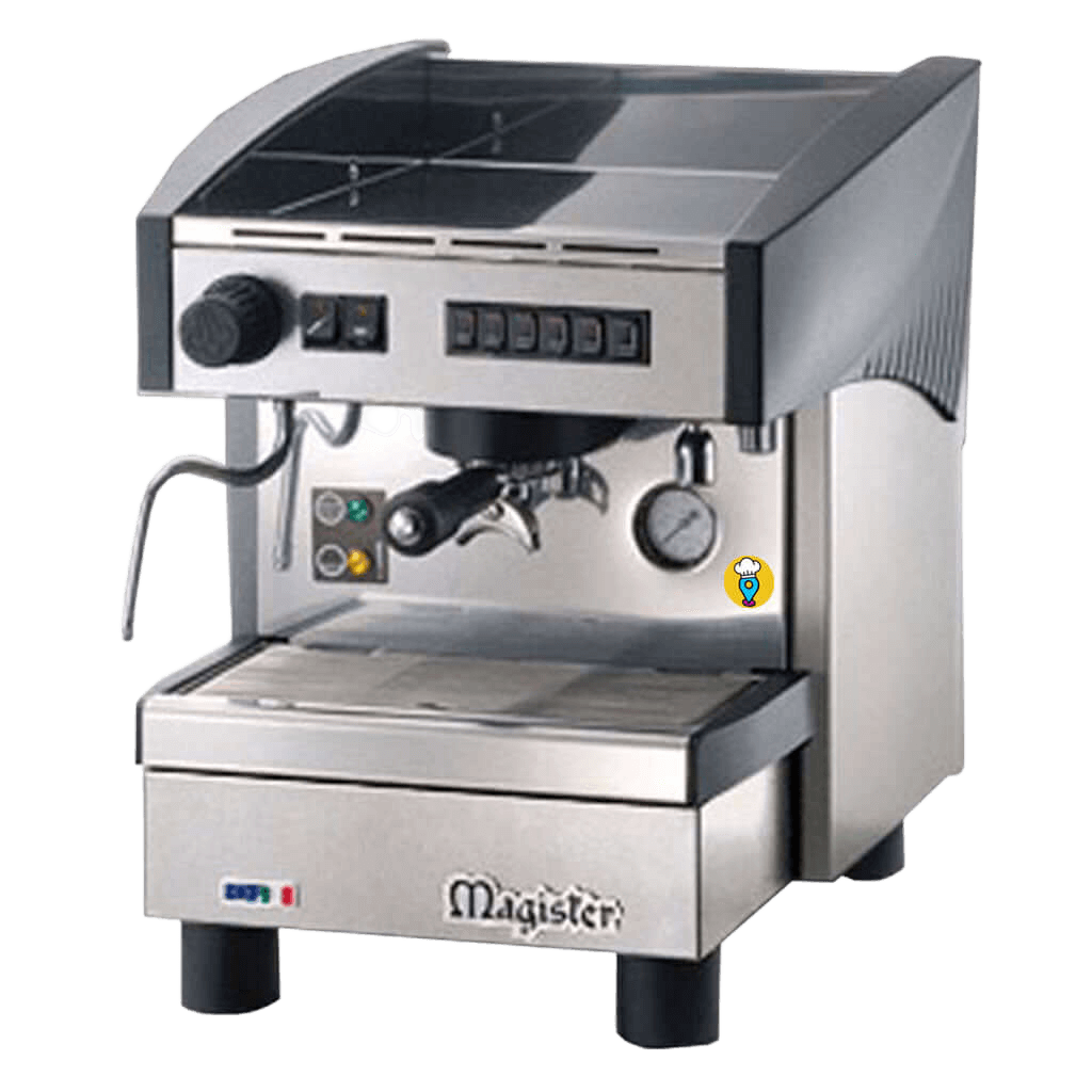Cafetera Automática Electrónica Compacta de 1 Grupo MAGISTER - STILO ES60-Cafeteras Barista-MAGISTER-ElLugarDelChef.com