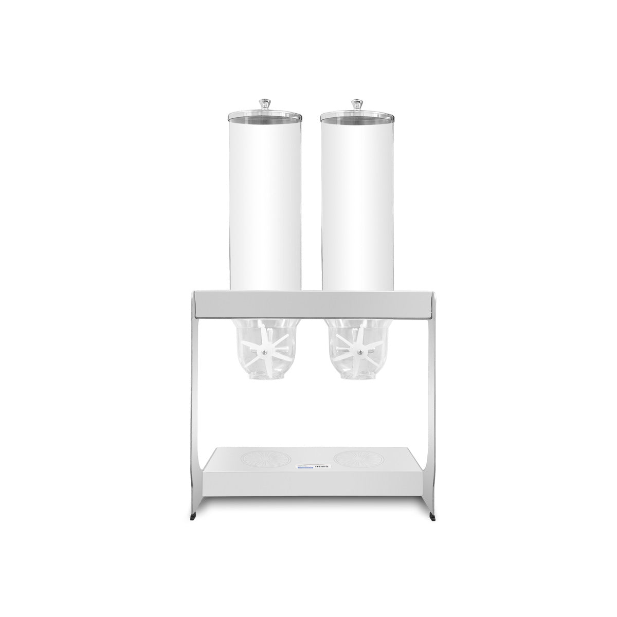 Dispensador doble de cereales Caledonia DISCER-7 de 7 litros con dos depósitos y dos perillas — vista original 3 del equipo