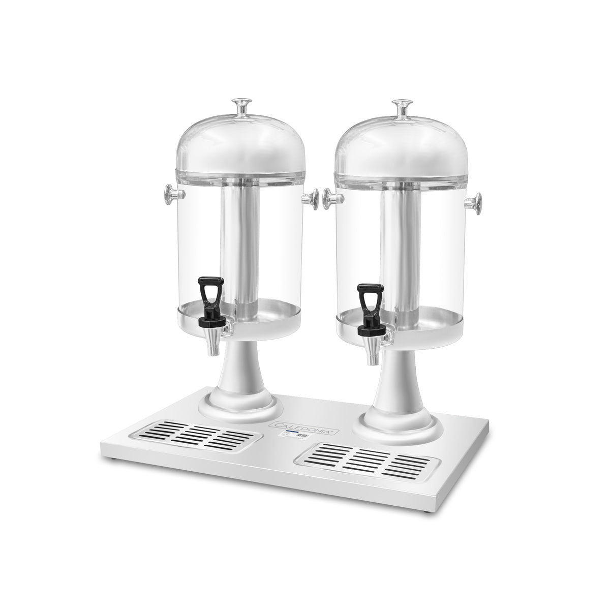 Dispensador doble cilíndrico Caledonia DISJU-16 con dos depósitos y capacidad total de 16 litros - fotografía principal del equipo