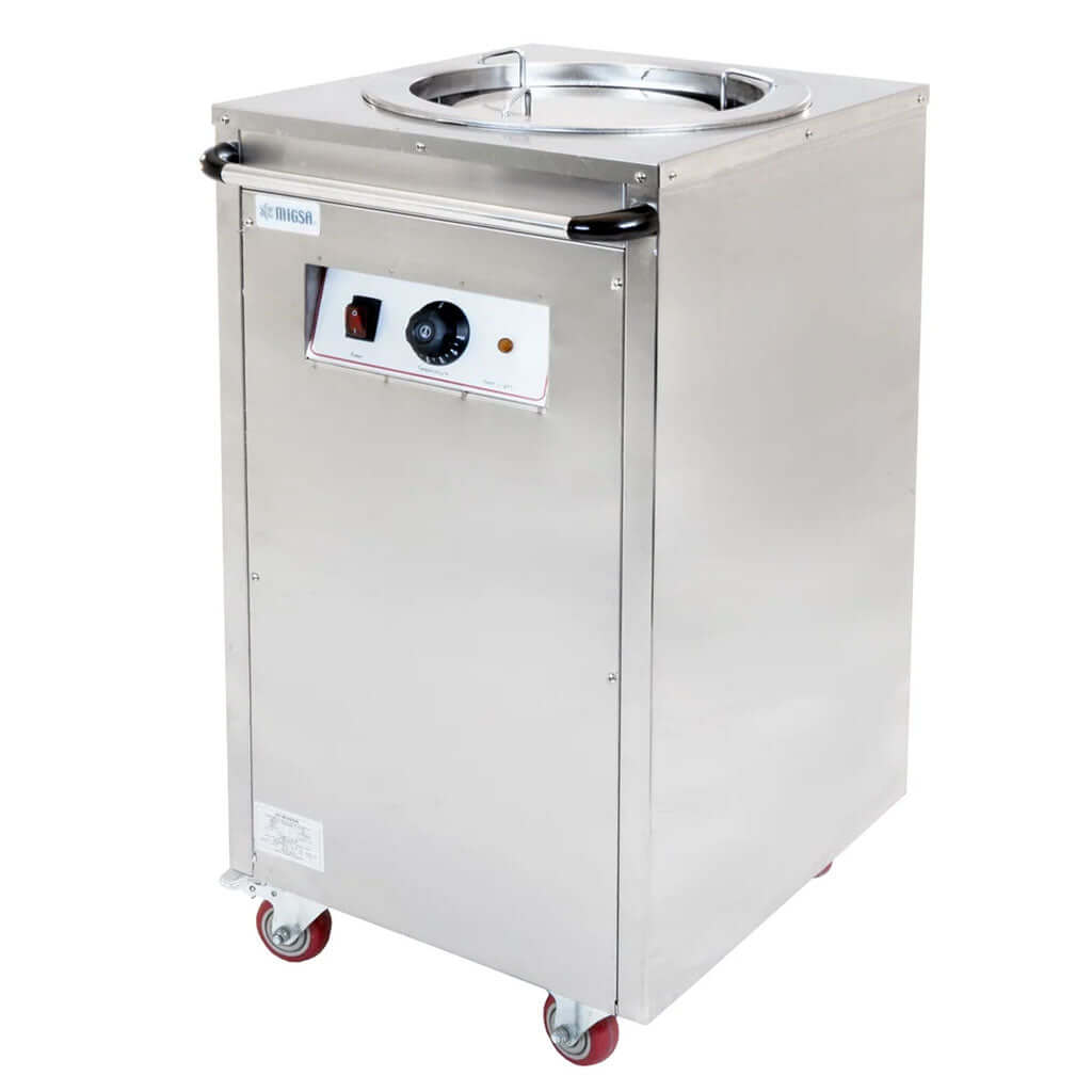 Carro calentador de platos Migsa MCP-1 vista frontal