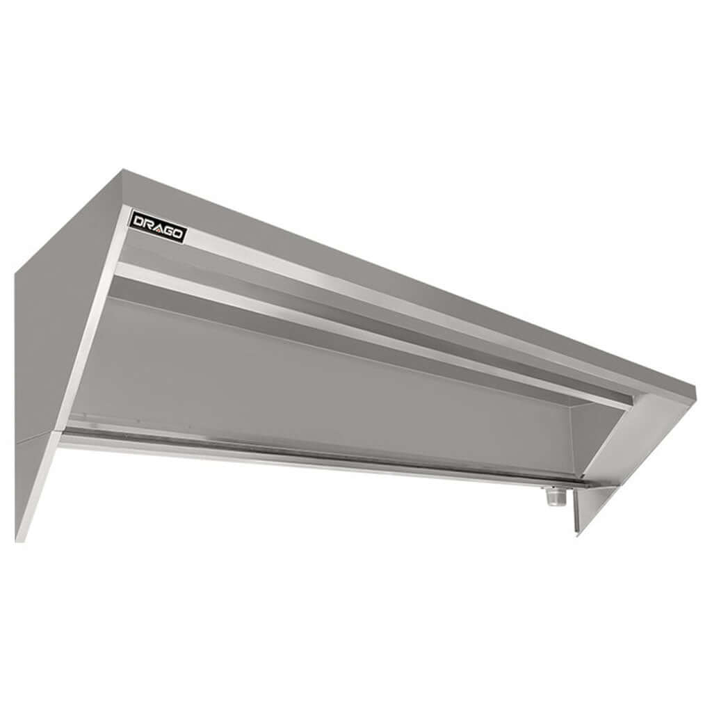 Campana extractora Drago MC-10-00 vista lateral de 10 pies