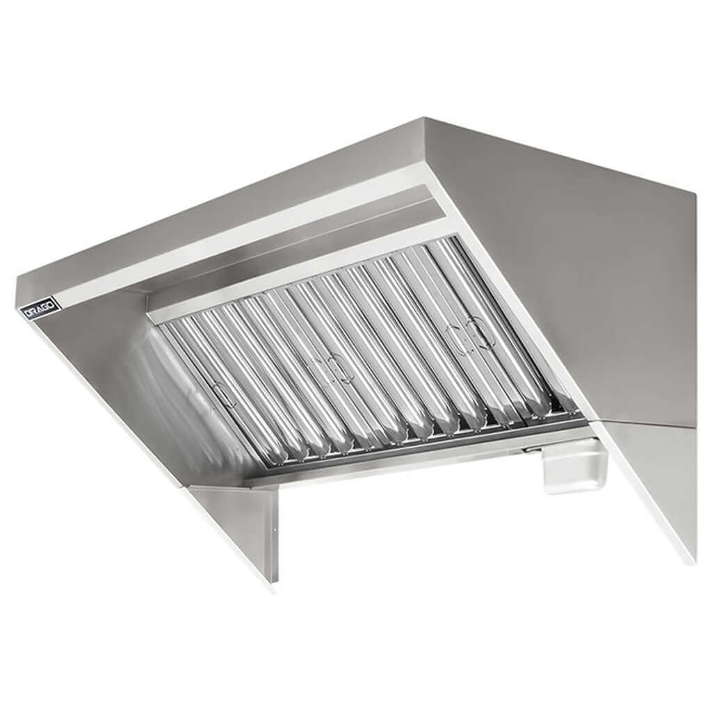 Campana para cocina 120 cm Drago MC-04-00 con medidas 121.92 cm