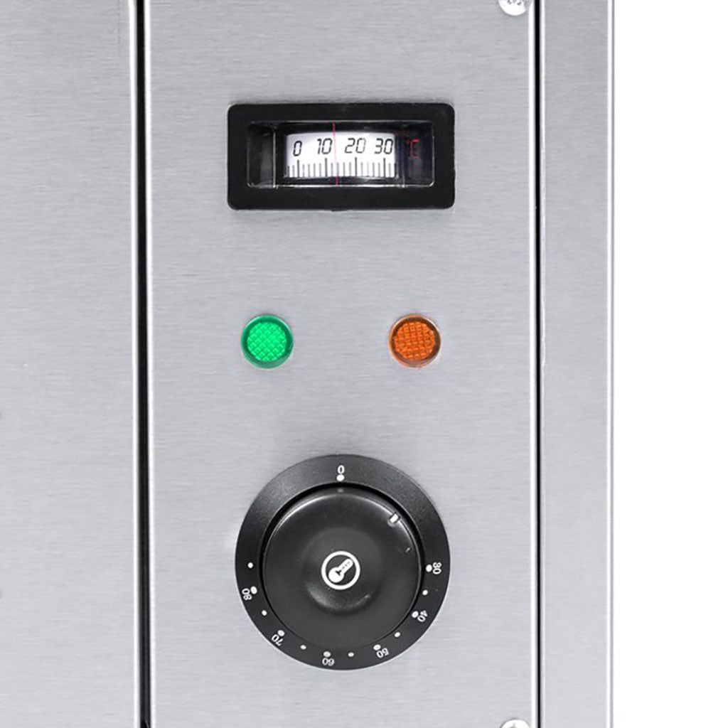 Carro caliente banquetero Migsa HW-82 con cajones abiertos