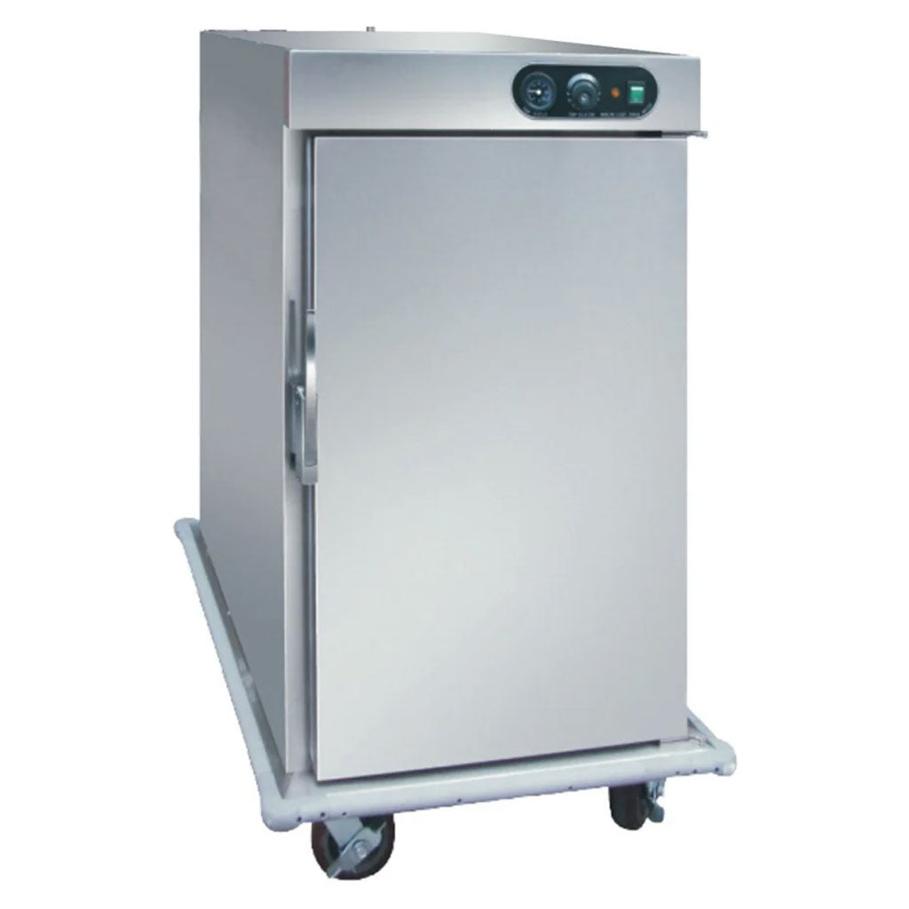 Carro caliente Migsa FW-5 de acero inoxidable vista frontal