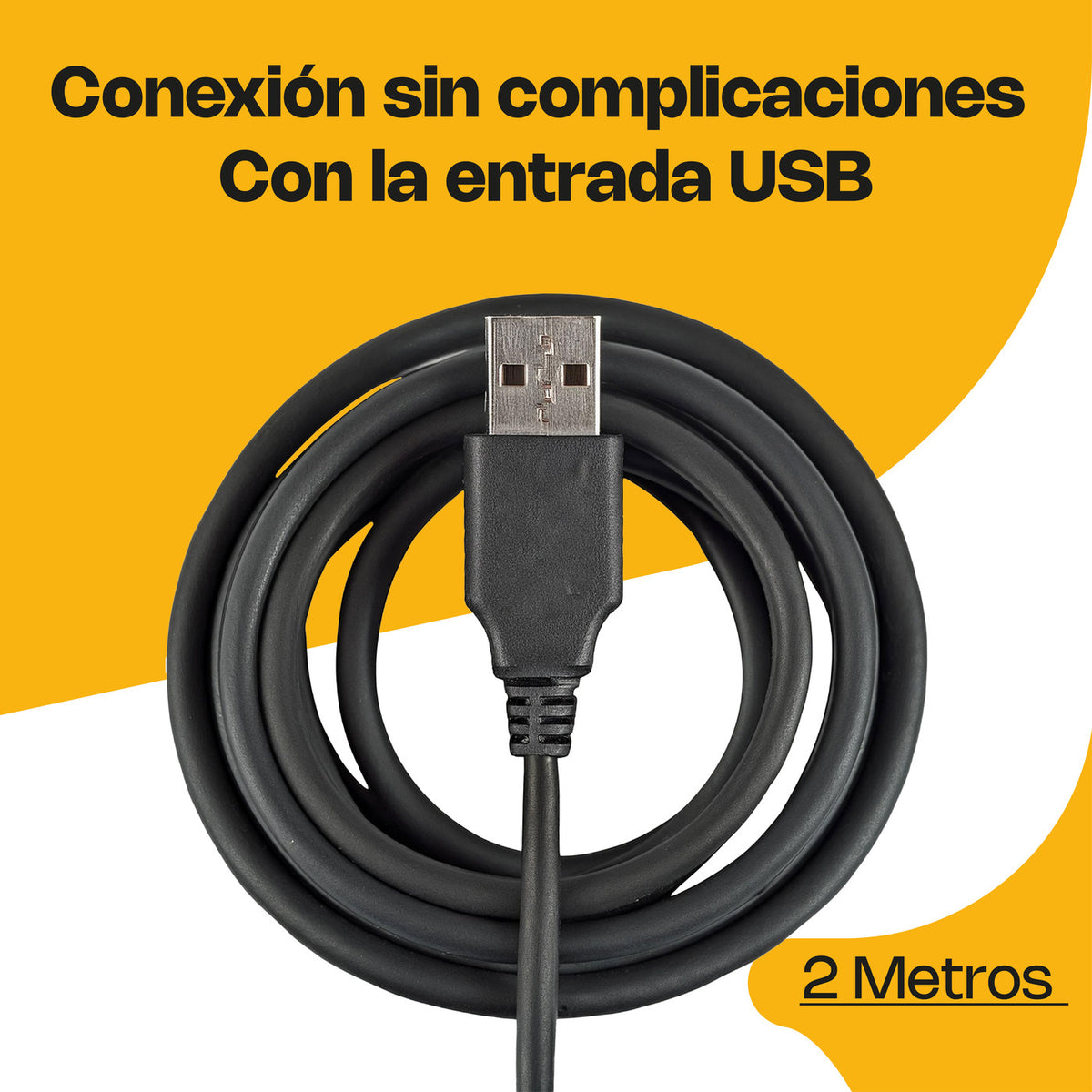 Cable de Comunicación USB RHINO CAUS-1 de 2 Metros para Básculas - foto 3