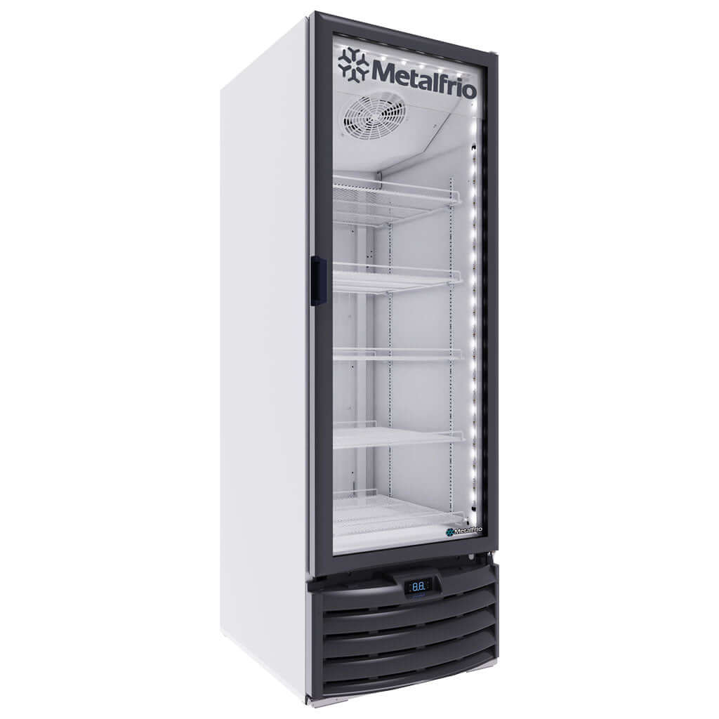 Congelador vertical de exhibicion METALFRIO de 555 L