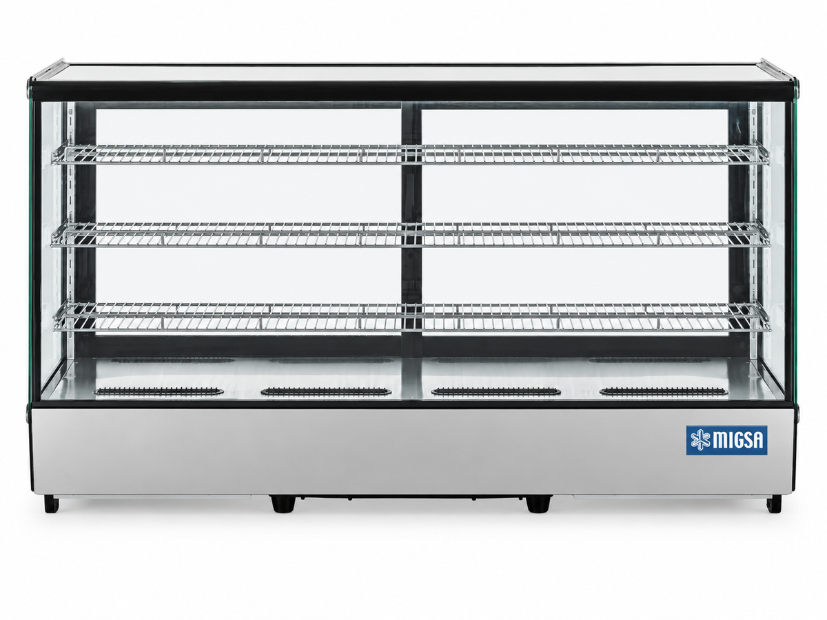 Vista frontal vitrina refrigerada Migsa CW-295