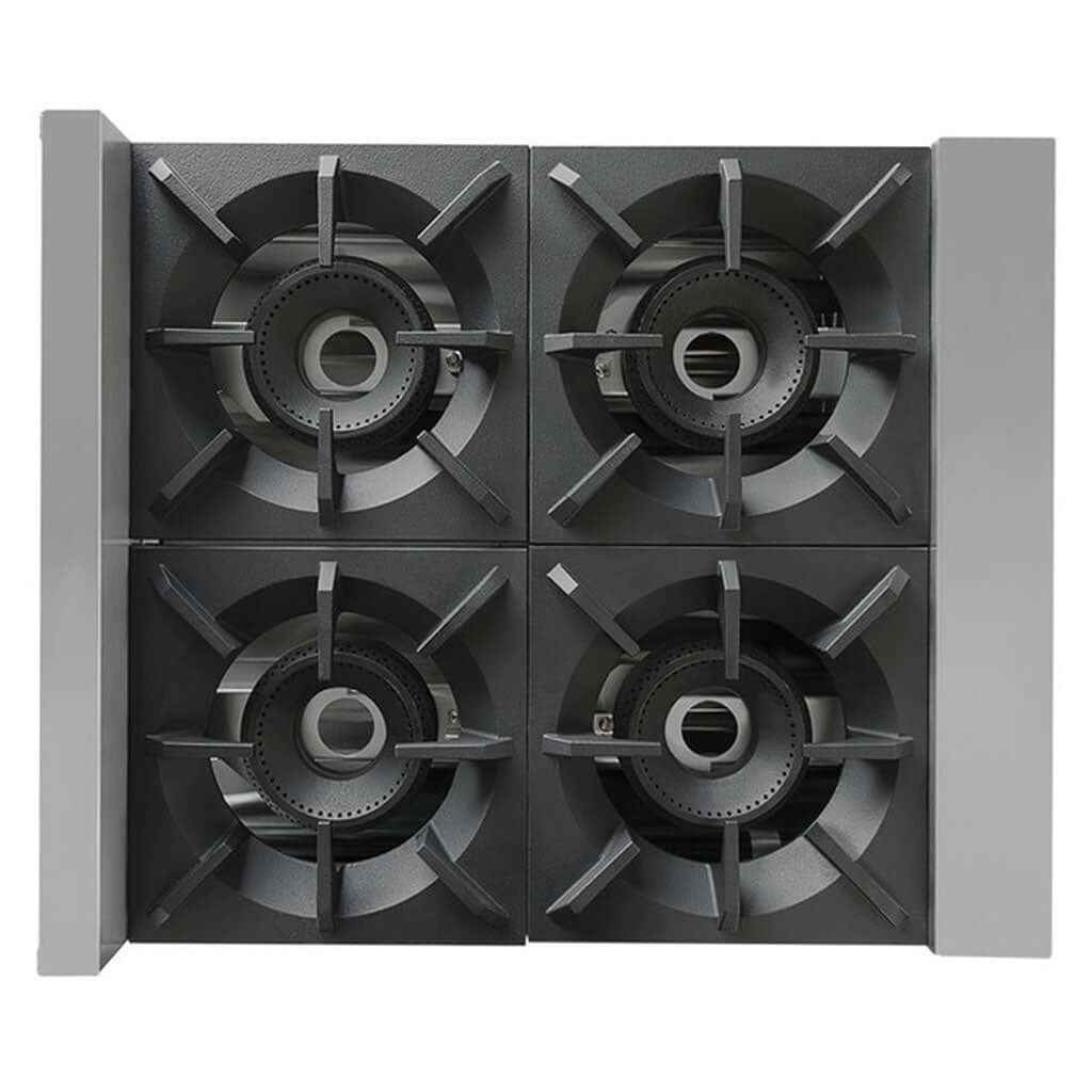 Conexión de gas 3/4 de estufa industrial Drago CG-41 con horno