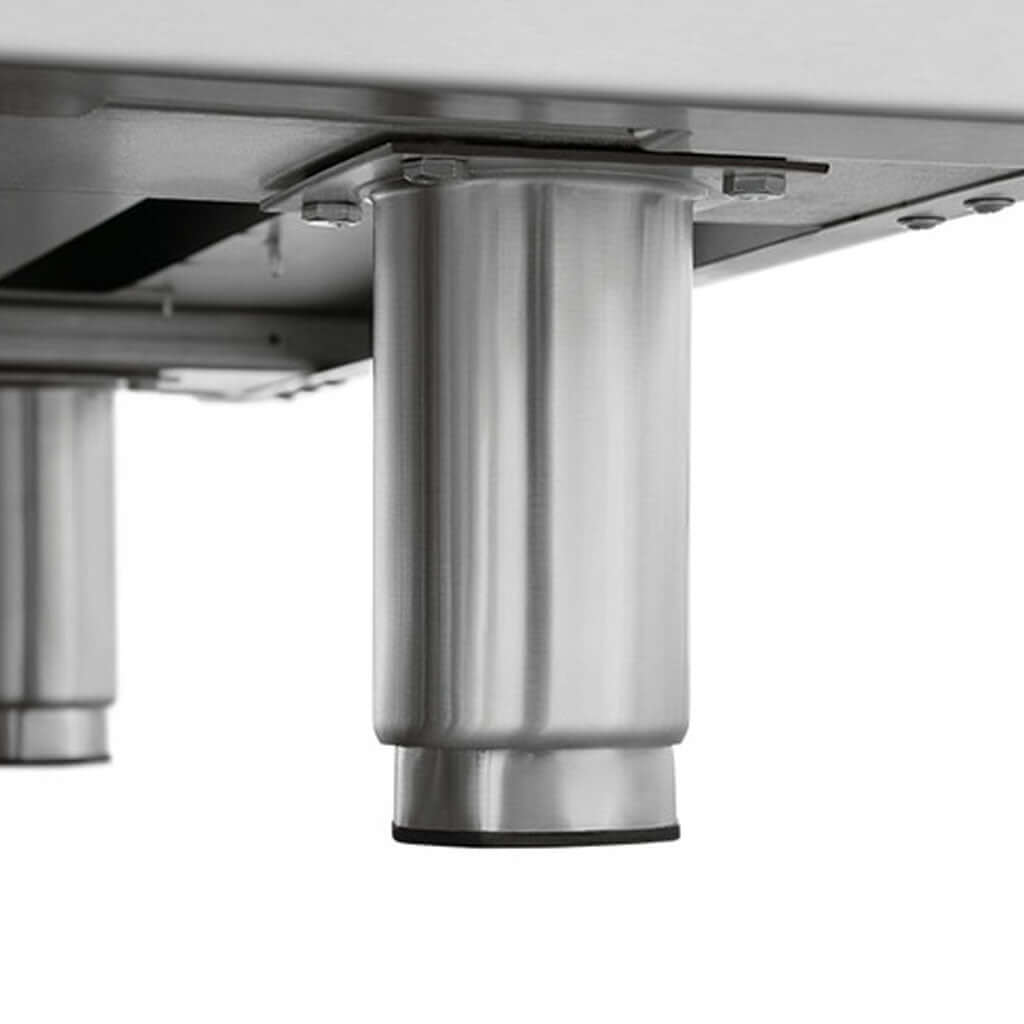Plancha integrada de la estufa industrial Drago Universal STD placa de 1/2 pulgada