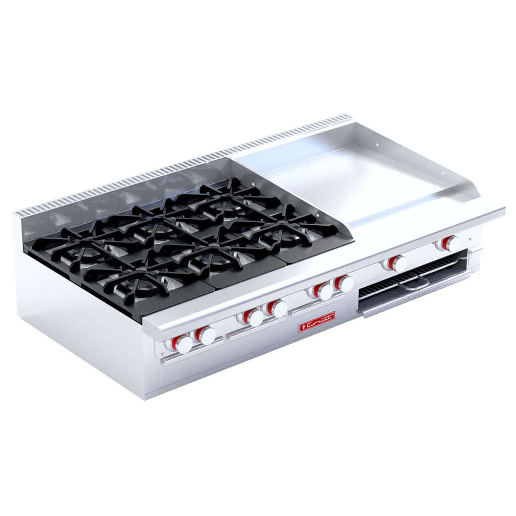 Estufa de mesa Coriat EC-6-Grill vista frontal para cocina industrial