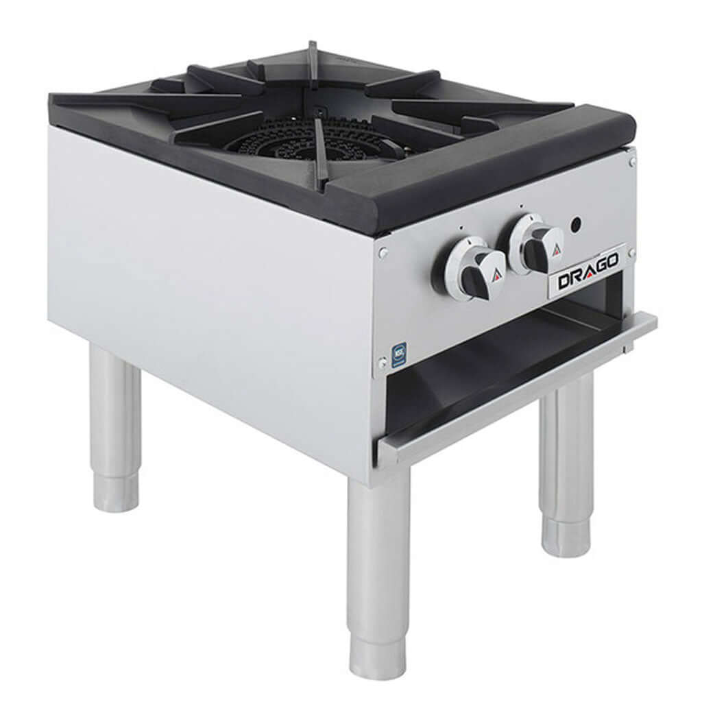 Quemador concéntrico de hierro fundido del estufón 1 quemador Drago GPFO-01-SH