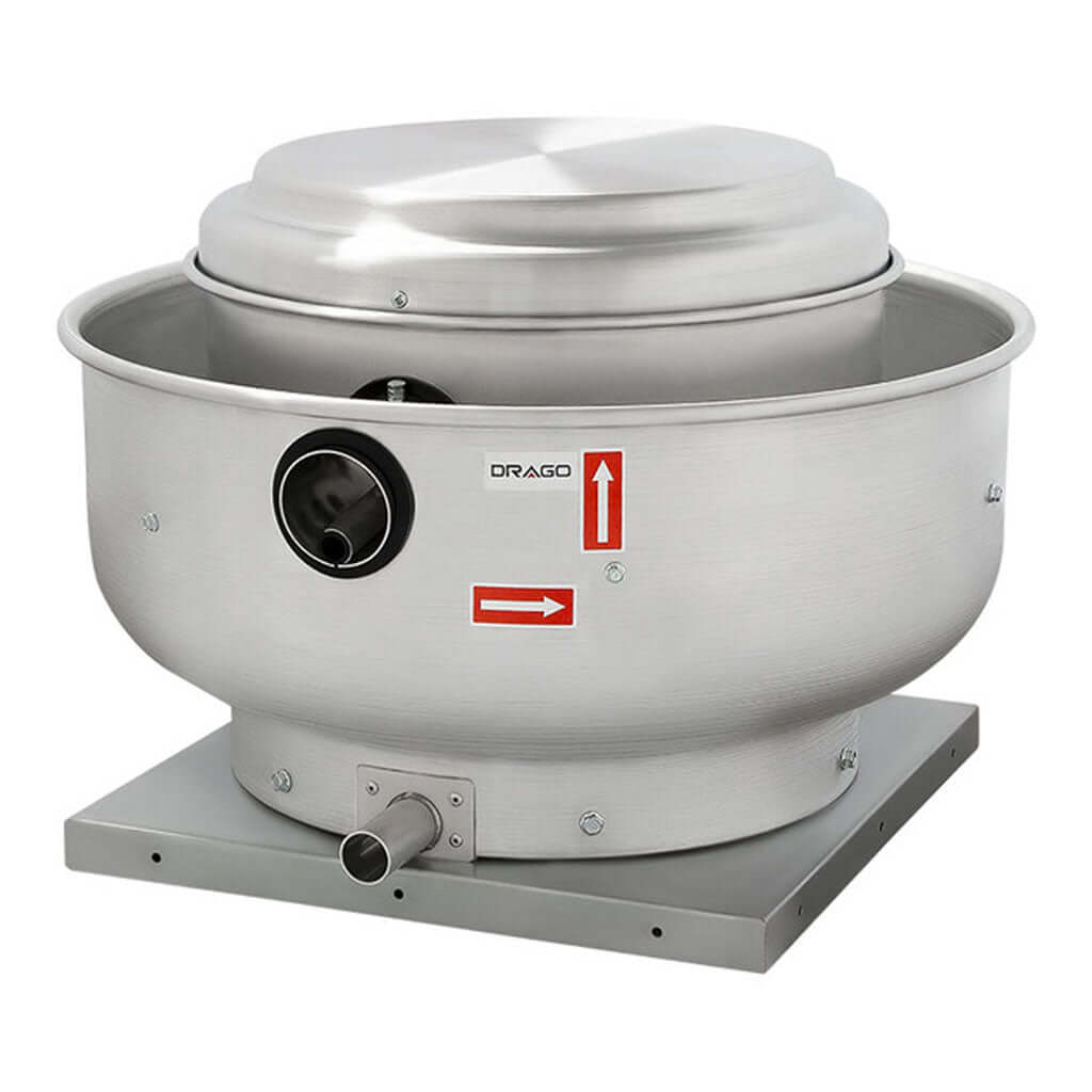 Extractor para cocina industrial Drago ED-05-NV vista lateral