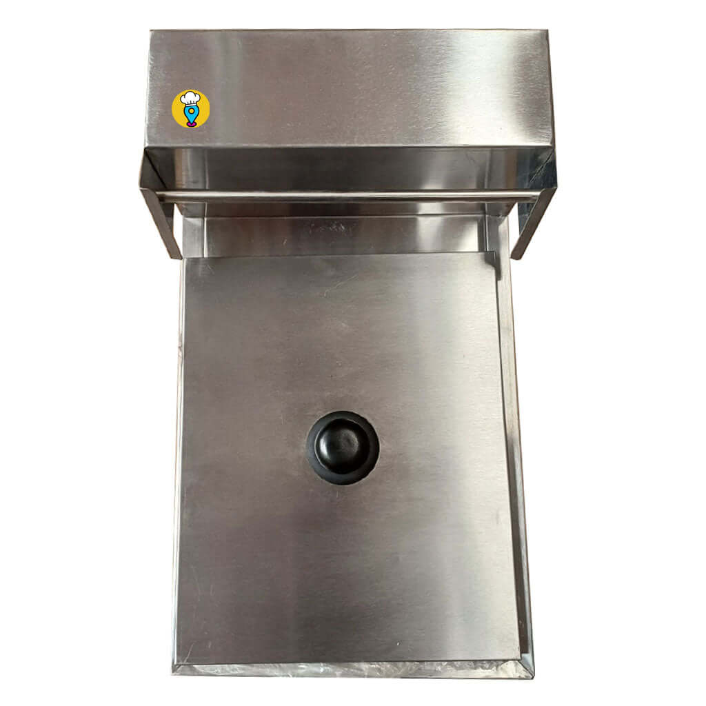Freidora comercial a gas Migsa BN-71 en restaurante