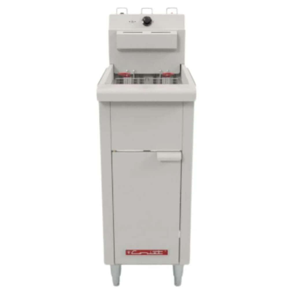 Freidora eléctrica industrial Coriat CHALLENGER-E de 20 litros vista frontal