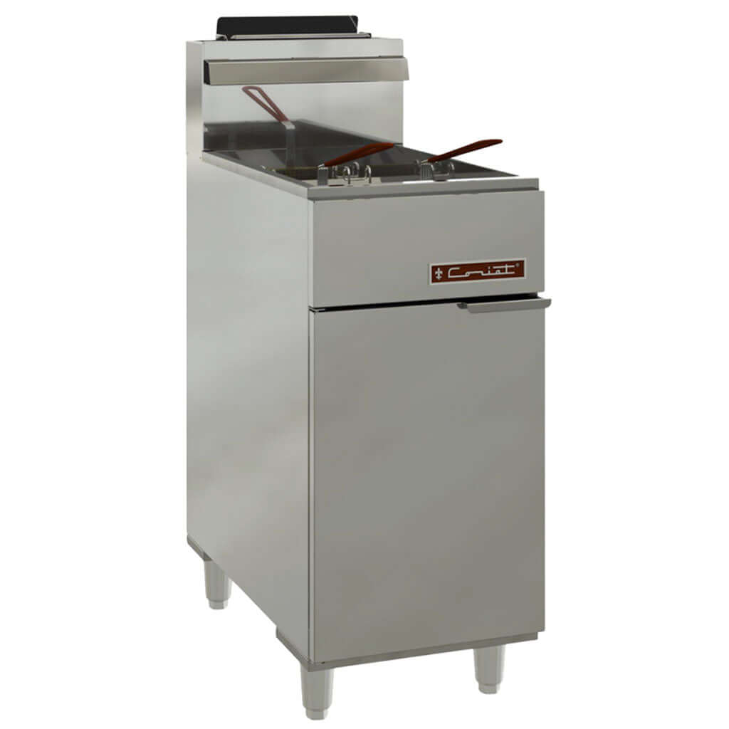 Freidora industrial de gas Coriat Turbo 30-5Q HD Master vista frontal