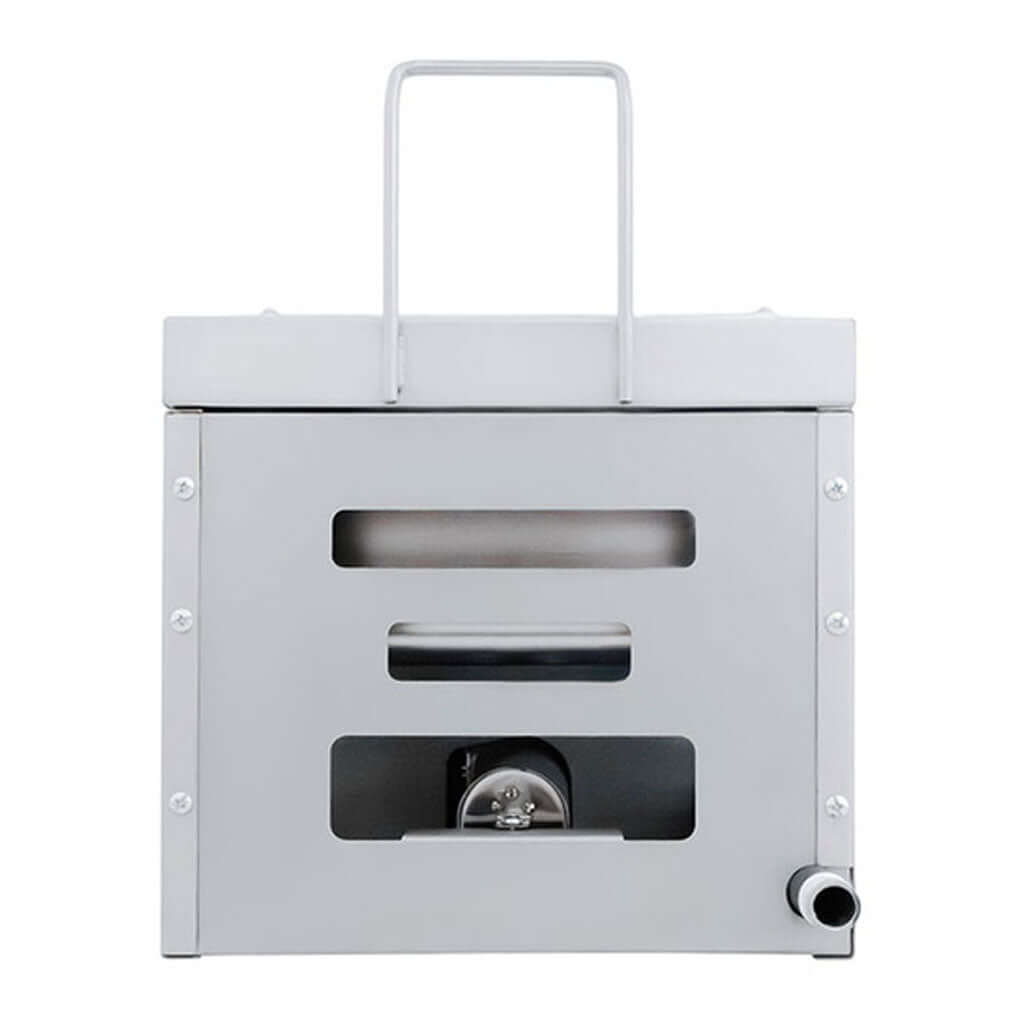 Freidora industrial de gas Drago FG-5 con quemador tubular y controles