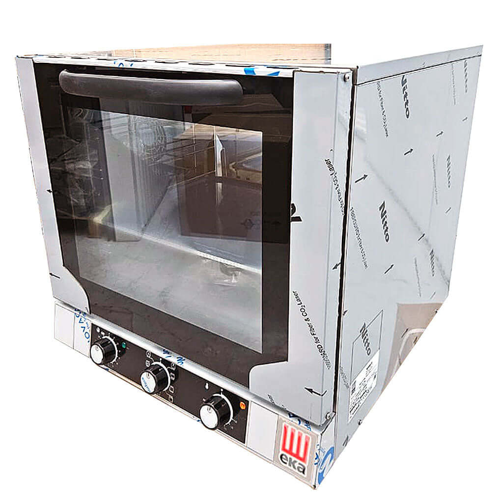 Horno eléctrico de convección EKA EKF 423 NM con puerta abierta