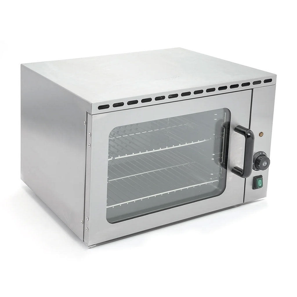 Panel de control del horno de convección Migsa EN-10 con termostato y encendido