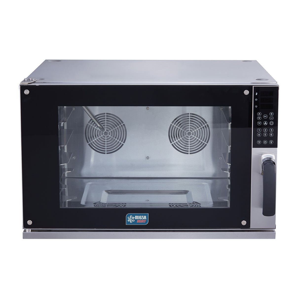 Horno de convección eléctrico MIGSA SELECT HDM-860 110 litros, 220 V, vista del equipo