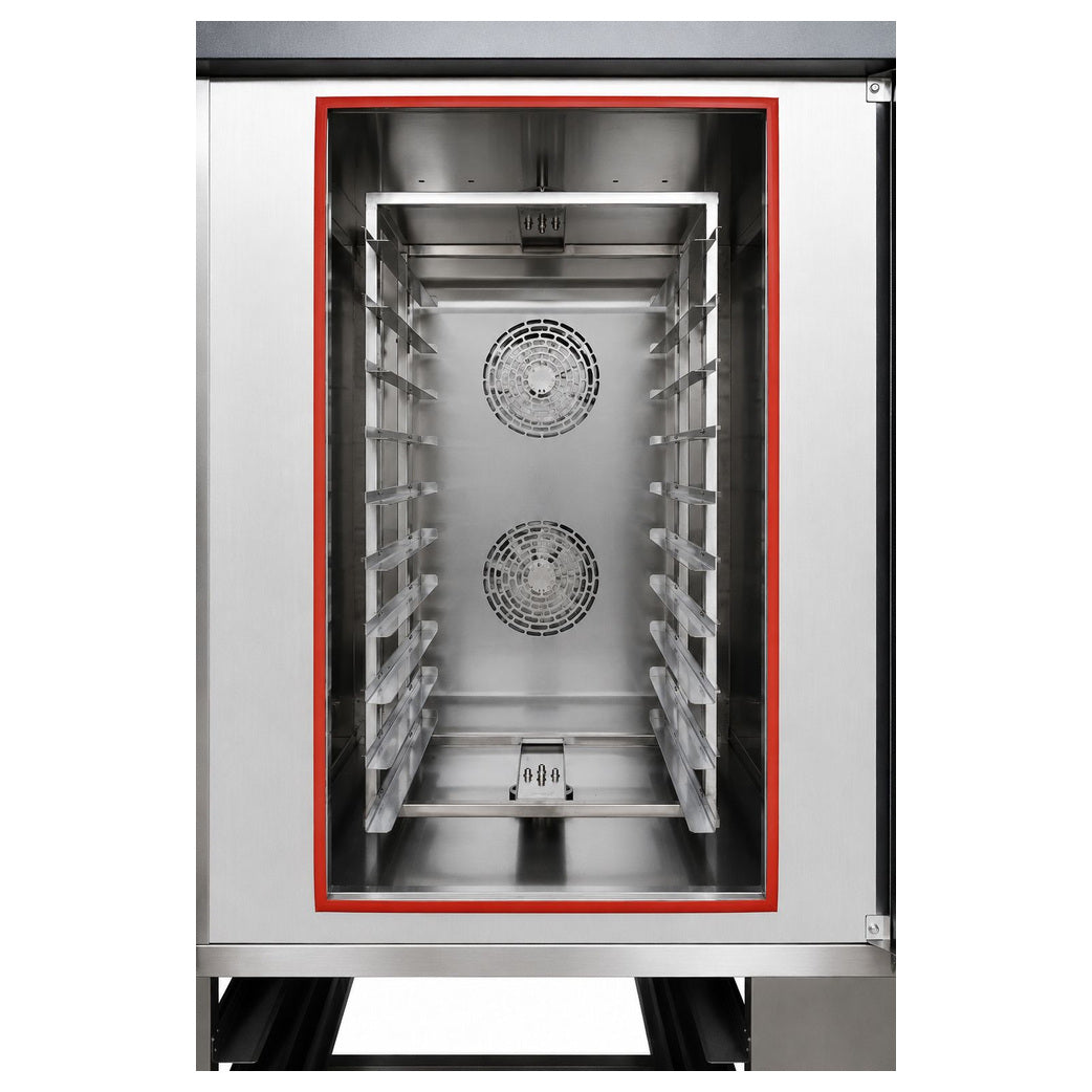 Horno La Tahona CONV10 interior con puerta abierta