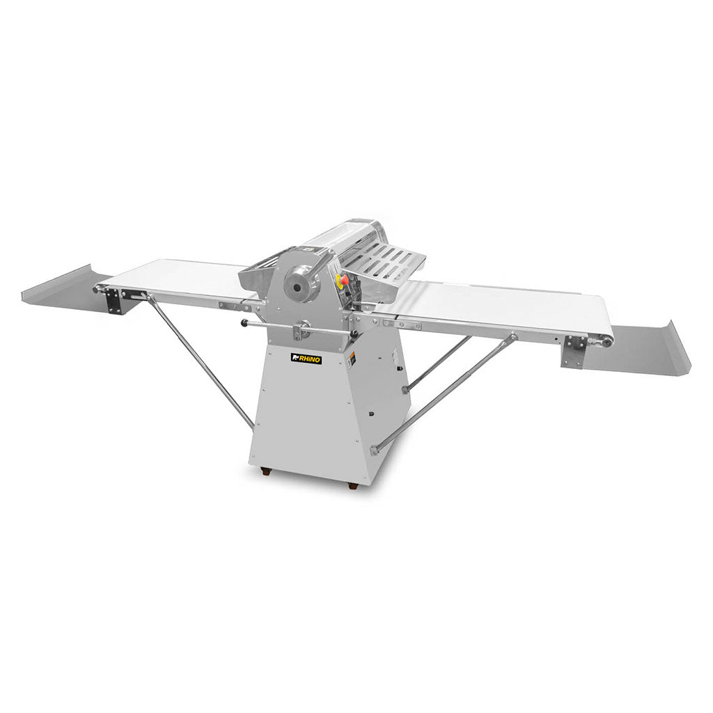 Laminadora de masa Rhino LAMBA-274P vista frontal para panadería