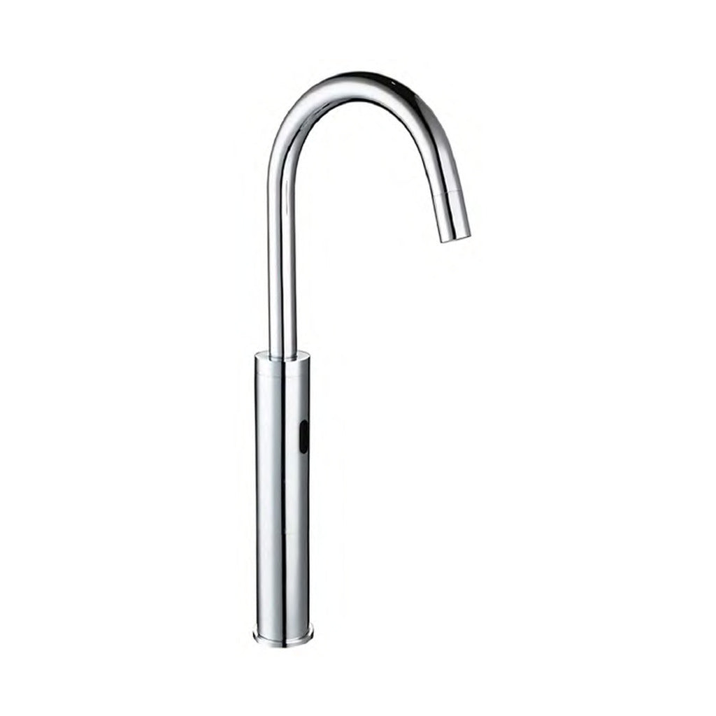 Llave electrónica MIGSA AT6199AB con sensor y cuello de ganso alto cromado, fotografía oficial